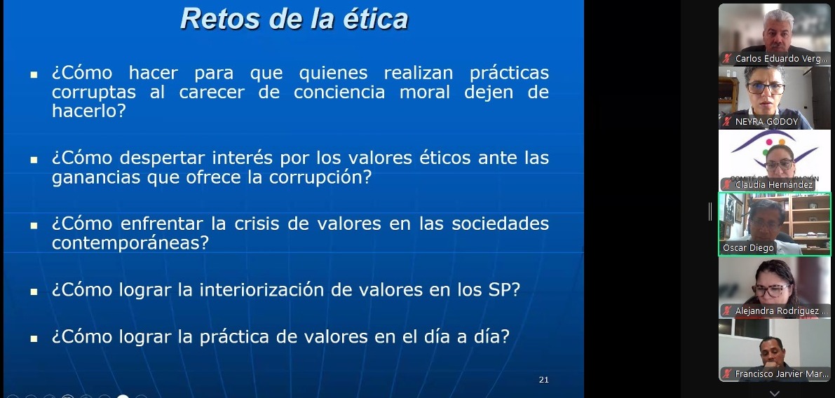 Ciclo de Conferencias Anticorrupción.