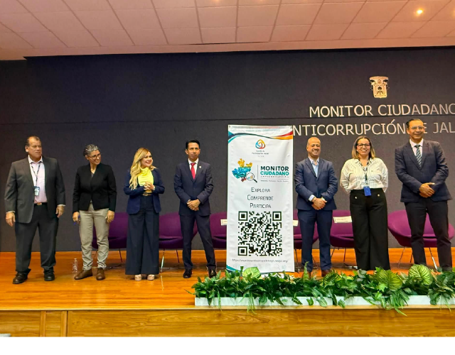 Lanzamiento del Monitor Ciudadano Anticorrupción de Jalisco.